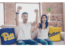 NCAA Pittsburgh Panthers Invert Pillow