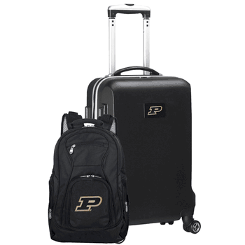 NCAA Purdue Boilermakers Deluxe 2-Piece Backpack & Carry-On Set