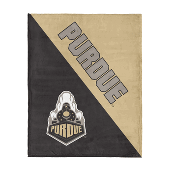 NCAA Purdue Boilermakers Halftone Silk Touch Throw Blanket 46�60 inches