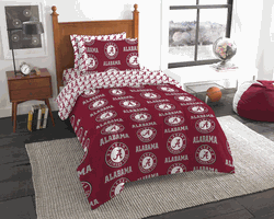NCAA Rotary Alabama 5 PC Twin Bed In Bag Set