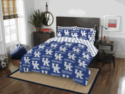 NCAA Rotary Kentucky 7 PC Full Bed In Bag Set