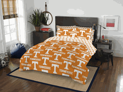NCAA Rotary Tennessee 7 PC Full Bed In Bag Set