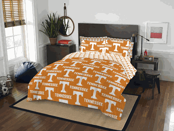 NCAA Rotary Tennessee 7 PC Full Bed In Bag Set