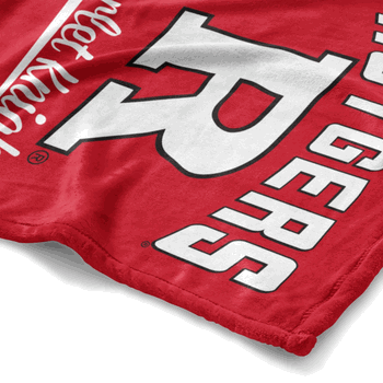NCAA Rutgers Alumni Silk Touch Throw Blanket 50x60 Inches
