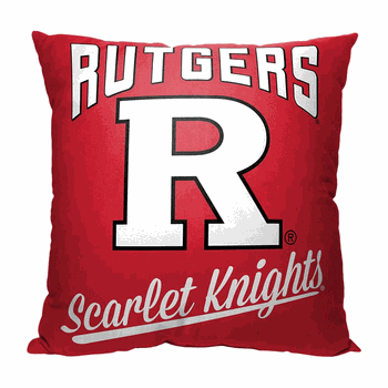 NCAA Rutgers Alumni Throw Pillow 18x18 Inches