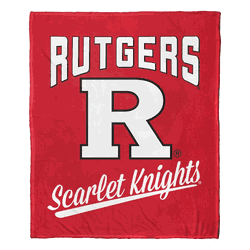 NCAA Rutgers Scarlet Knights Alumni Silk Touch Throw