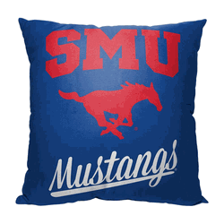 NCAA Smu Alumni Throw Pillow 18x18 Inches