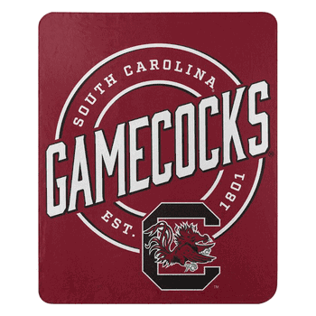 NCAA South Carolina Gamecocks Campaign Fleece Throw