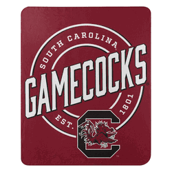 NCAA South Carolina Gamecocks Campaign Fleece Throw
