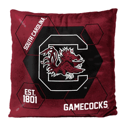 NCAA South Carolina Gamecocks Connector Velvet Reverse Pillow