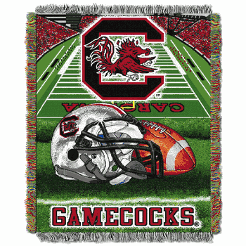 NCAA South Carolina Gamecocks Homefield Advantage Tapestry Throw