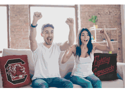 NCAA South Carolina Gamecocks Invert Pillow