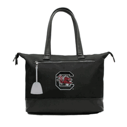 NCAA South Carolina Gamecocks Laptop Tote Bag with Colored Zipper Pull Accessory