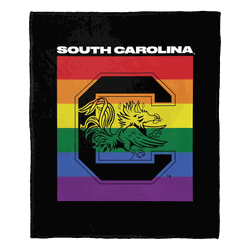 NCAA South Carolina Pride Series Silk Touch Throw Blanket 50x60 Inches