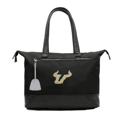 NCAA South Florida Bulls Laptop Tote Bag with Colored Zipper Pull Accessory