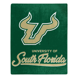 NCAA South Florida Signature Raschel Throw