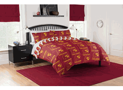 NCAA Southern Cal Trojans Full Rotary Bed In A Bag Set