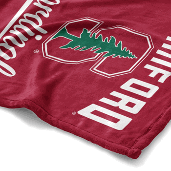 NCAA Stanford Alumni Silk Touch Throw Blanket 50x60 Inches