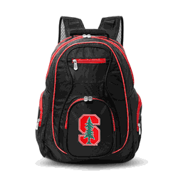 NCAA Stanford Cardinal 19" Premium Laptop Backpack with Colored Trim
