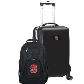 NCAA Stanford Cardinal Deluxe 2-Piece Backpack & Carry-On Set