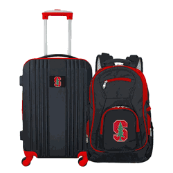 NCAA Stanford Cardinal Premium 2-Piece Backpack & Carry-On Set