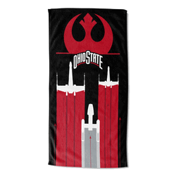 NCAA Star Wars Cobranding Battletime Ohio State Beach Towel