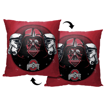 NCAA Star Wars Cobranding Recruit Ohio State Throw Pillow