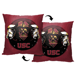 NCAA Star Wars Cobranding Recruit USC Trojans Printed Throw Pillow