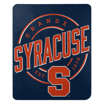 NCAA Syracuse Orange Campaign Fleece Throw