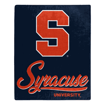 NCAA Syracuse Orange Signature Raschel Throw