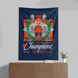 NCAA Syracuse Pinnacle Wall Hanging 50x60 Inches