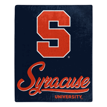 NCAA Syracuse Signature Raschel Throw Blanket 50x60 Inches