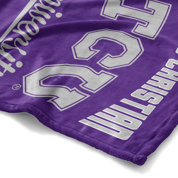 NCAA TCU Alumni Silk Touch Throw Blanket 50x60 Inches