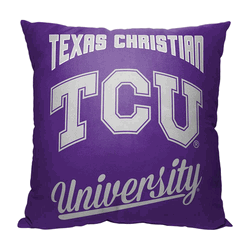 NCAA TCU Alumni Throw Pillow 18x18 Inches