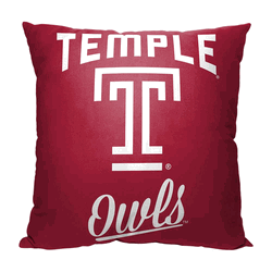 NCAA Temple Alumni Throw Pillow 18x18 Inches