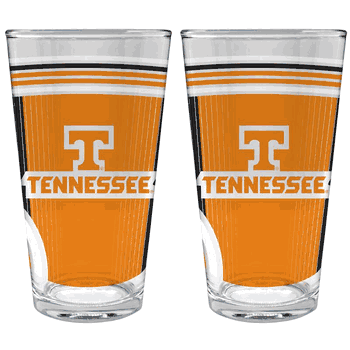 NCAA Tennessee Volunteers 2pc Pint Glass Set