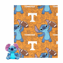 NCAA Tennessee Volunteers Enroll Stitch Hugger Pillow & Silk Touch Throw Blanket Set 40x50 Inches