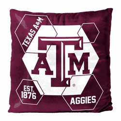 NCAA Texas A&M Aggies Connector Velvet Reverse Pillow