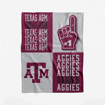 NCAA Texas A&M Aggies Domino Swaddle Blanket 40x50 inches