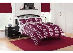 NCAA Texas A&M Aggies Full Rotary Bed In A Bag Set