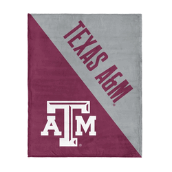 NCAA Texas A&M Aggies Halftone Silk Touch Throw Blanket 46�60 inches