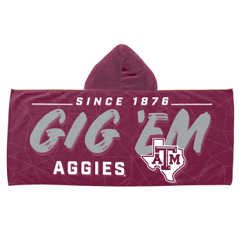 NCAA Texas A&M Aggies Juvy Hooded Towel