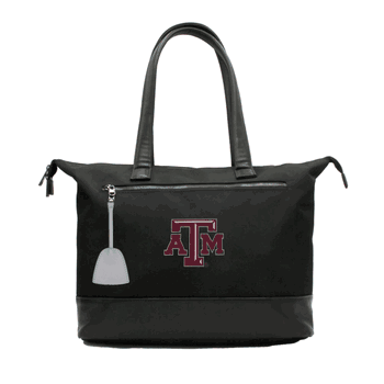 NCAA Texas A&M Aggies Laptop Tote Bag with Colored Zipper Pull Accessory