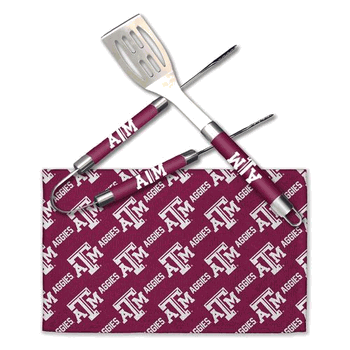 NCAA Texas A&M Bbq Grill Utensil Set