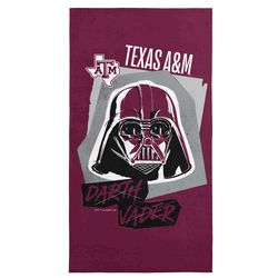 NCAA Texas A&M Darth Vader  Beach Towel 30 x 60 Inches