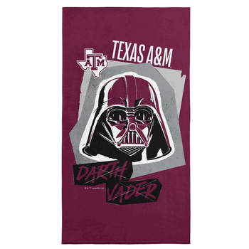 NCAA Texas A&M Darth Vader  Beach Towel 30 x 60 Inches