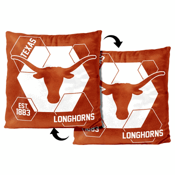 NCAA Texas Longhorns Connector Velvet Reverse Pillow