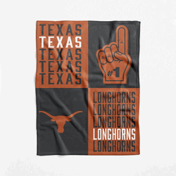 NCAA Texas Longhorns Domino Swaddle Blanket 40x50 inches