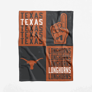 NCAA Texas Longhorns Domino Swaddle Blanket 40x50 inches