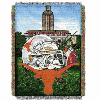 NCAA Texas Longhorns Homefield Advantage Tapestry Throw